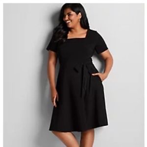 Lane Bryant Fit & Flare Dress Size 22